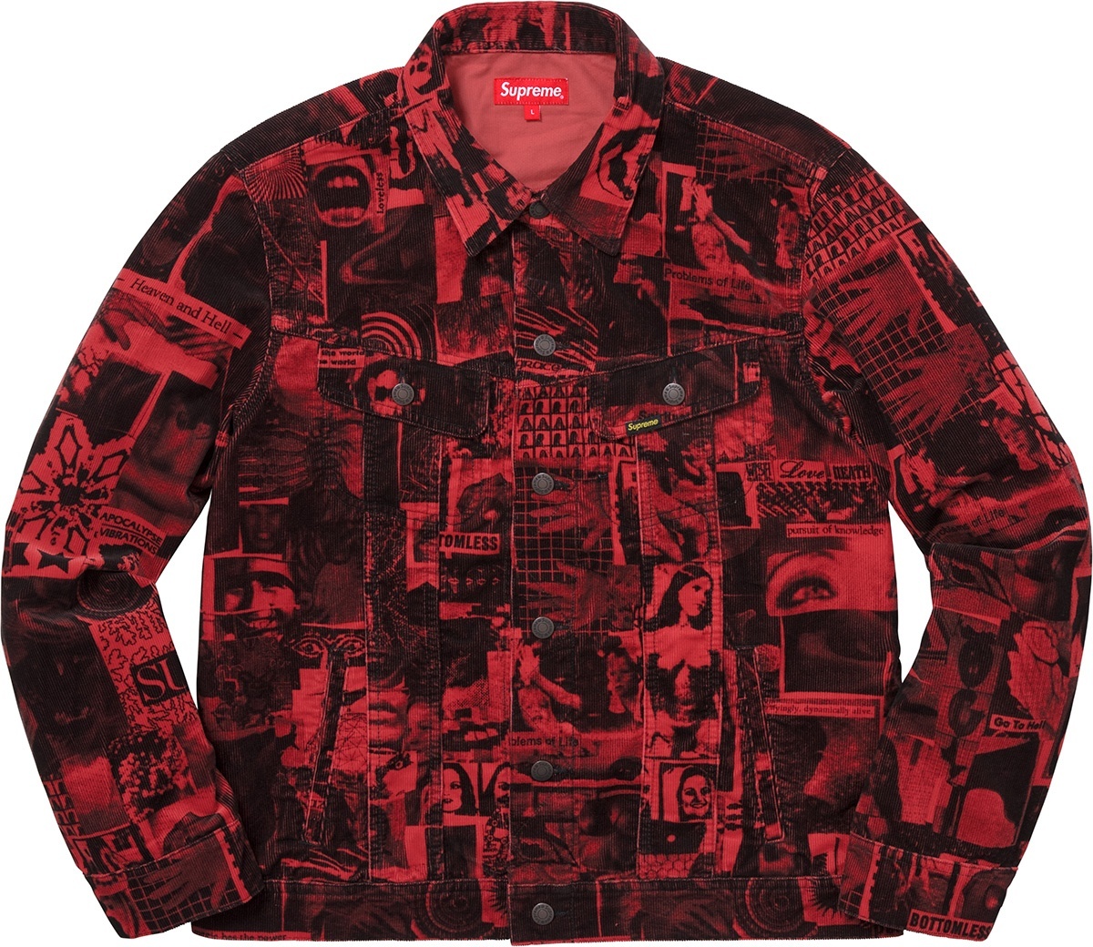 Vibrations Corduroy Trucker Jacket view 10